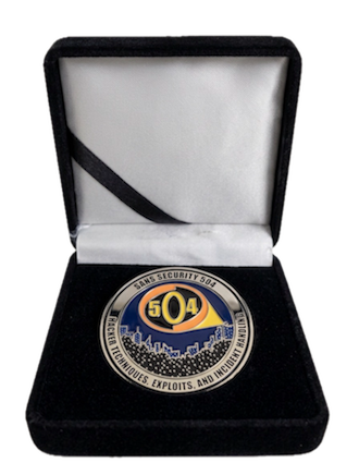 SEC504 SANS Offensive Operations Challenge Coin