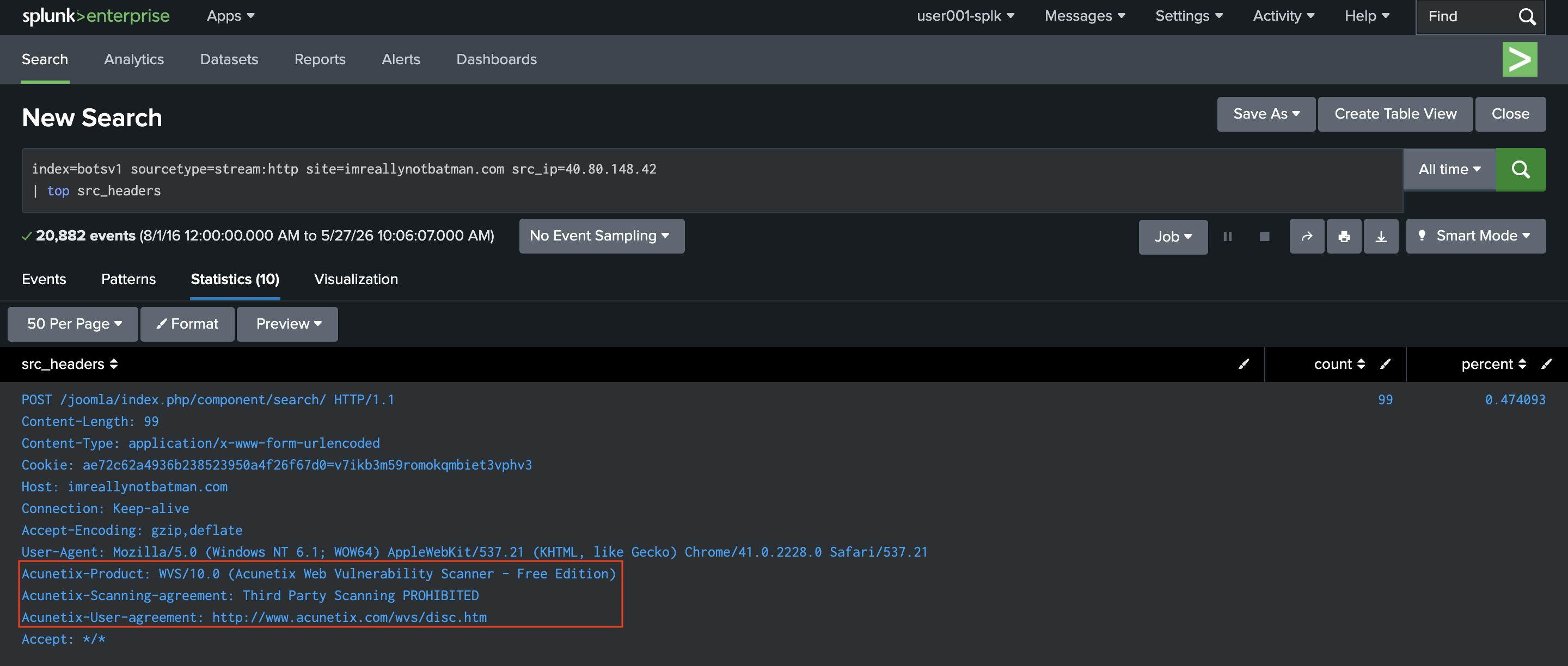 Splunk BOTSv1 Search 04