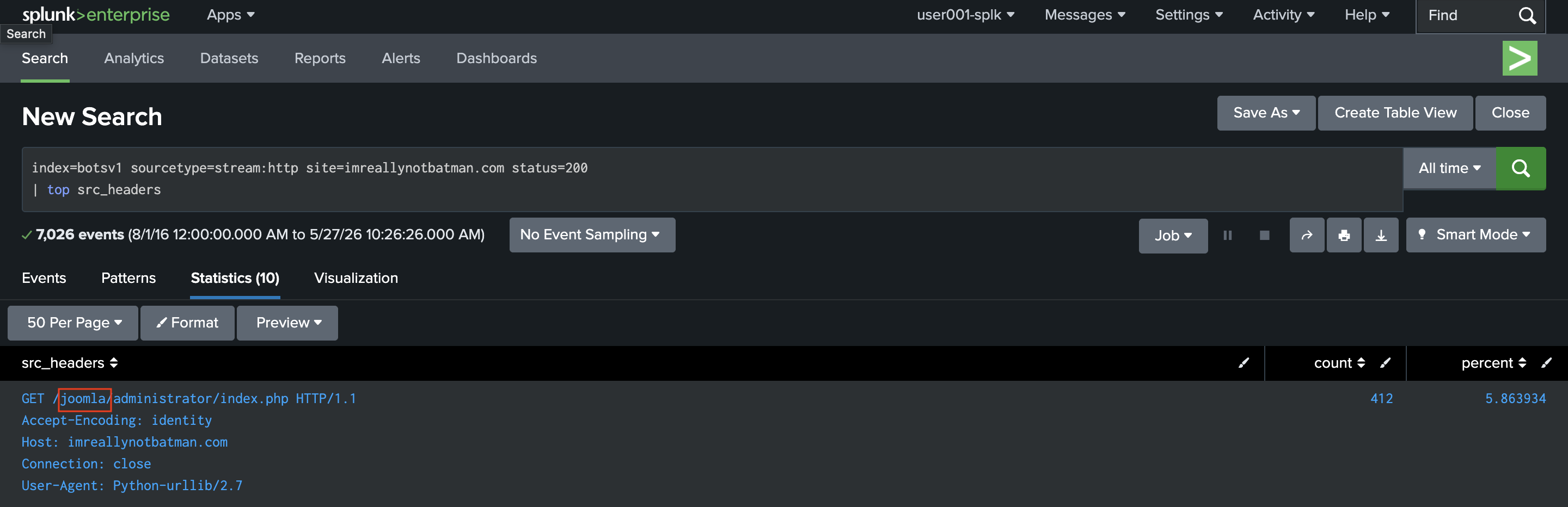 Splunk BOTSv1 Search 04