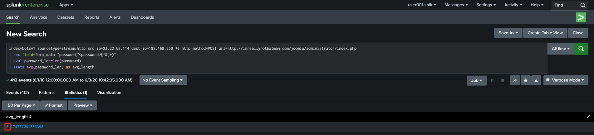 Splunk BOTSv1 Search 18