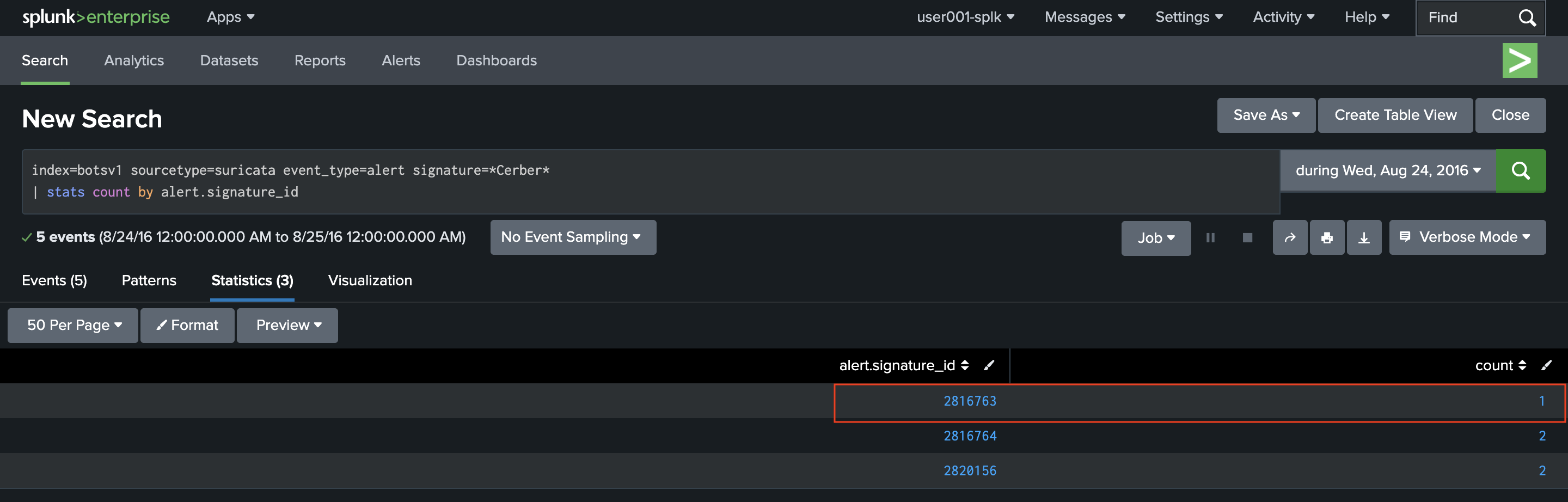 Splunk BOTSv1 Search 2-2