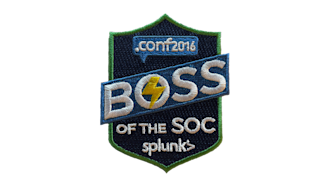 Splunk BOTSv1 Badge